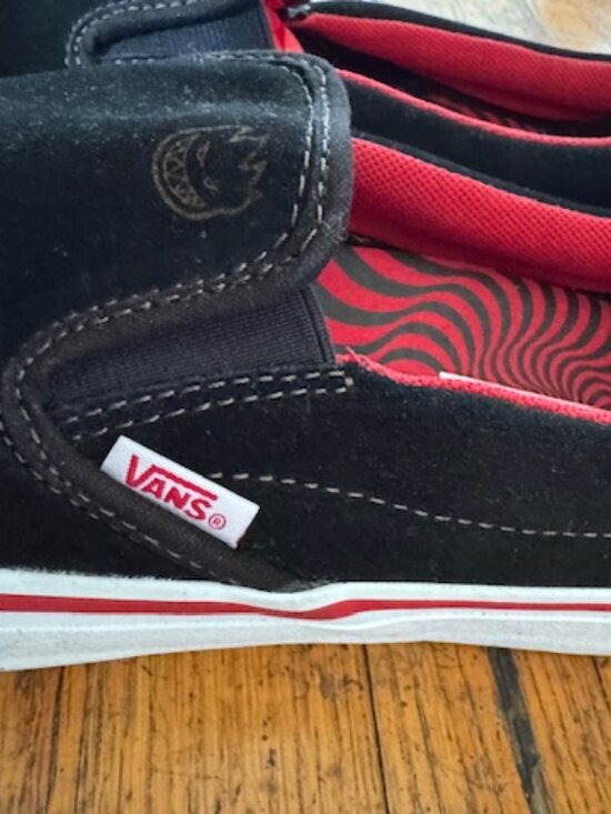 VANS X SPITFIRE Van Der Lind Ultracush Slip-On Pro Shoes Shoes Size 11 Like New main image 10